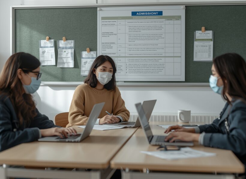 Lucid_Origin_A_realistic_photo_of_students_sitting_in_a_univer_0